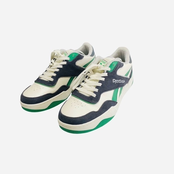 Reebok Unisex BB 4000 II Basketball Shoe, White/Pure Grey/Glen Green size 11.5 main image 7